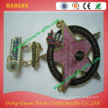 USA souvenir iron brass lapel pins